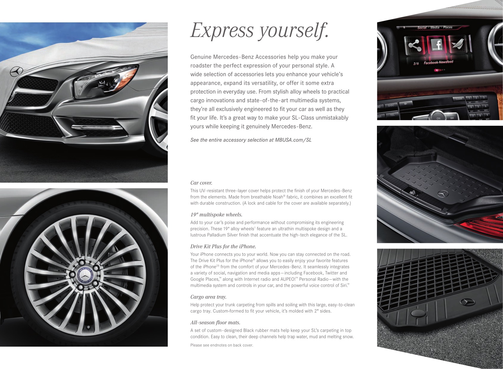 2014 Mercedes-Benz SL Brochure Page 1
